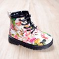 thumbnail image 3 of Leather Waterproof Kid Baby Boots  FLORAL  Flower, 3 of 9