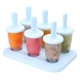thumbnail image 1 of Molde para Helado 6 Compartimentos - Gelatina Redonda Azul Xemadio 2033744-2, 1 of 9