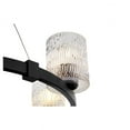 thumbnail image 3 of 6 Light Chandelier-Noir Finish Quorum Lighting 6184-6-69, 3 of 3