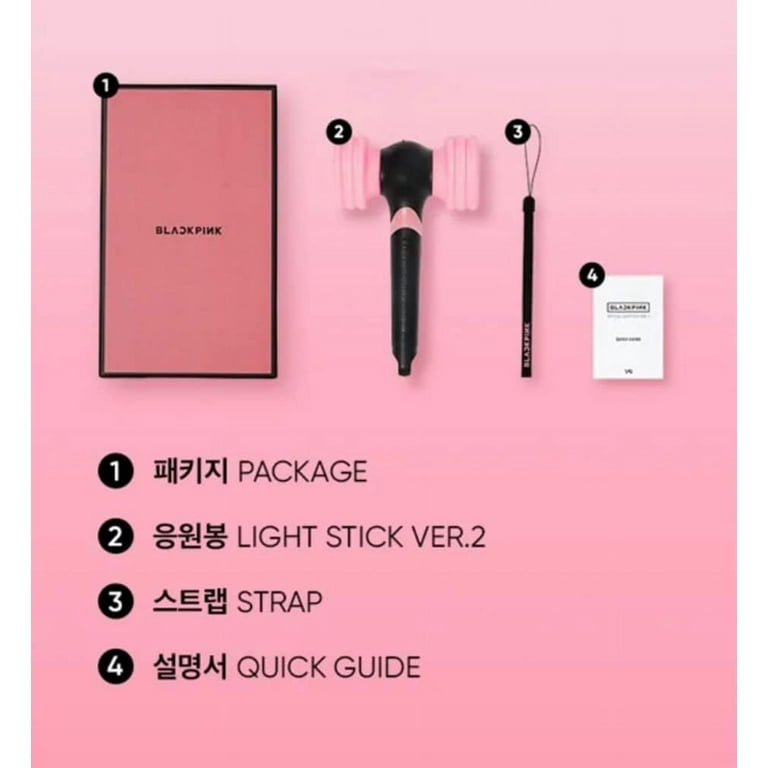 Niaycouky Black Pink Official Lightstick Version 2.0, Fan