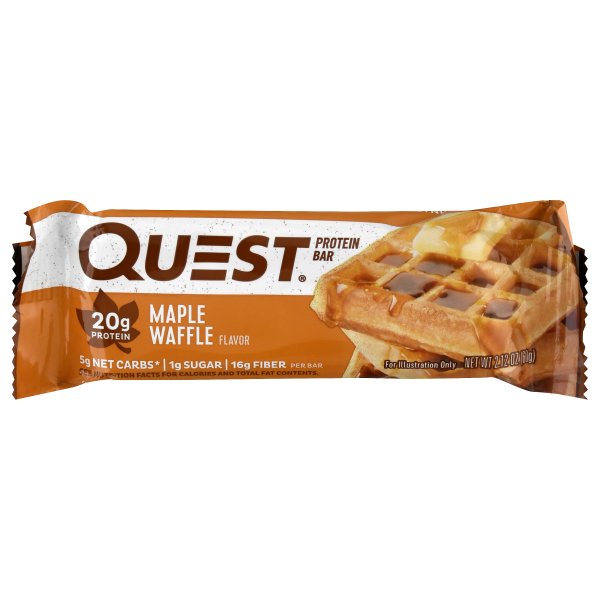 Quest Protein Bars by Quest Nutrition Maple Waffle