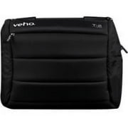 Veho Hybrid Super Padded Messenger Bag with Rucksack/Backpack Multi-Carry Option for Laptop/Notebook, Black (VNB-001-T2)