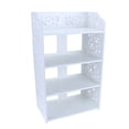 thumbnail image 4 of Estante organizador de almacenamiento con 4 niveles, color blanco, para zapatos, 4 of 12