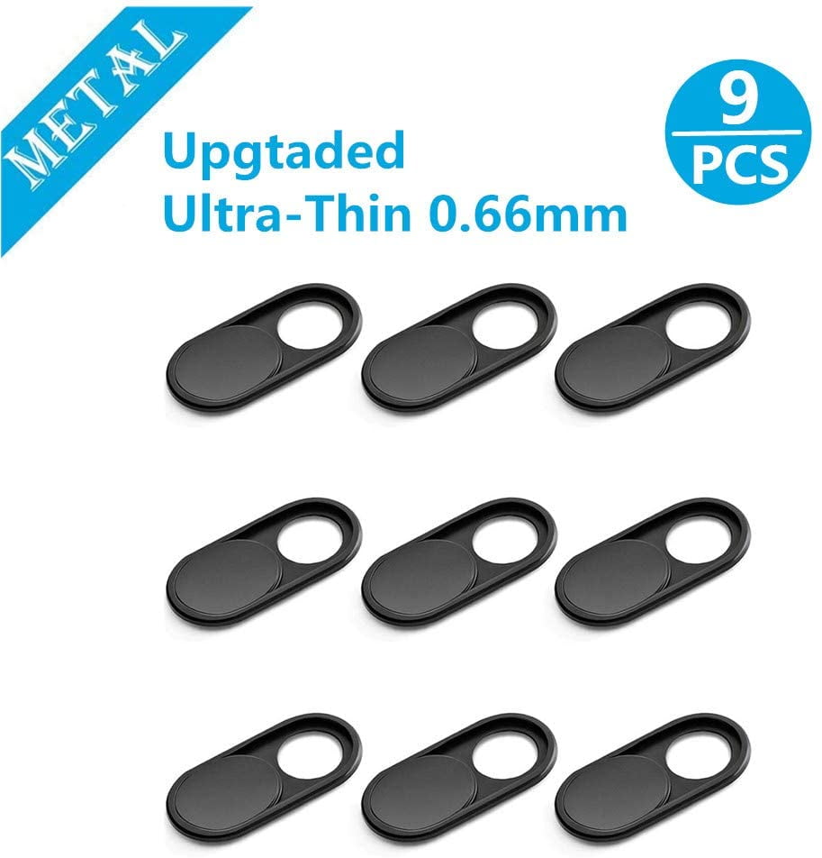 9 PCS cam Cover Slide, Laptop Camera Cover 0.66mm UltraThin Metal