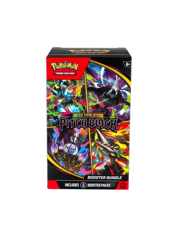 Collectible Pokemon Trading Card Games Mega Evolution 5 Pitch Black Booster Bundle