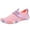 Pink, variant on Djtdsds Kids Breathable Water Shoes Adjustable Strap Non- Aqua Socks Size:3