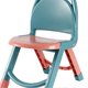 thumbnail image 3 of Kids Foldable Chairs Thicken Skid Resistance Multifunction Cute Small Chair for Home Kindergarten Use Cyan, 3 of 4