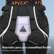 thumbnail image 4 of Abbraccia Protector pélvico para esquí, protector de rodilla, protector de codo, set completo, resistente a impactos, ropa interior, pantalones acolchados, 4 of 6