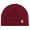 Burgundy, variant on 100% Merino Wool Cuff Beanie - Mens & Womens Warm Winter Hat - Watch Cap - Toque - Black