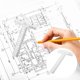 thumbnail image 2 of T Shape Ruler Transparent Sewing Ruler Plastic Measuring Ruler Measuring Tool, 2 of 4