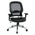 thumbnail image 1 of Scranton & Co Grid Back Office Chair with Eco Leather Seat, 1 of 1