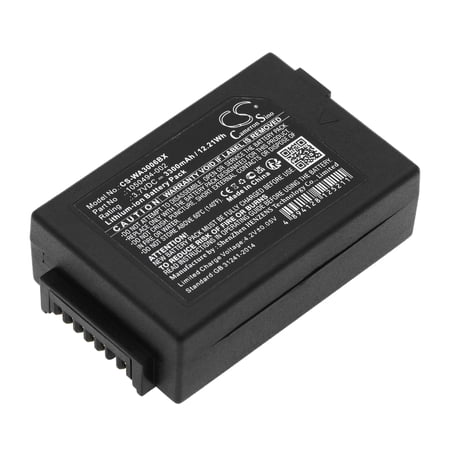 WA3020 WA3006 1050494 1050494-002 Battery for Pantone 7527C Zebra WorkAbout Pro 4 Psion 7525C
