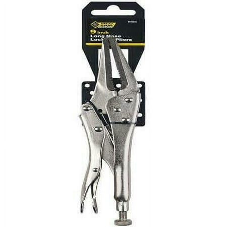 

1PK Steel Grip DR76539 Long Nose Locking Pliers 9