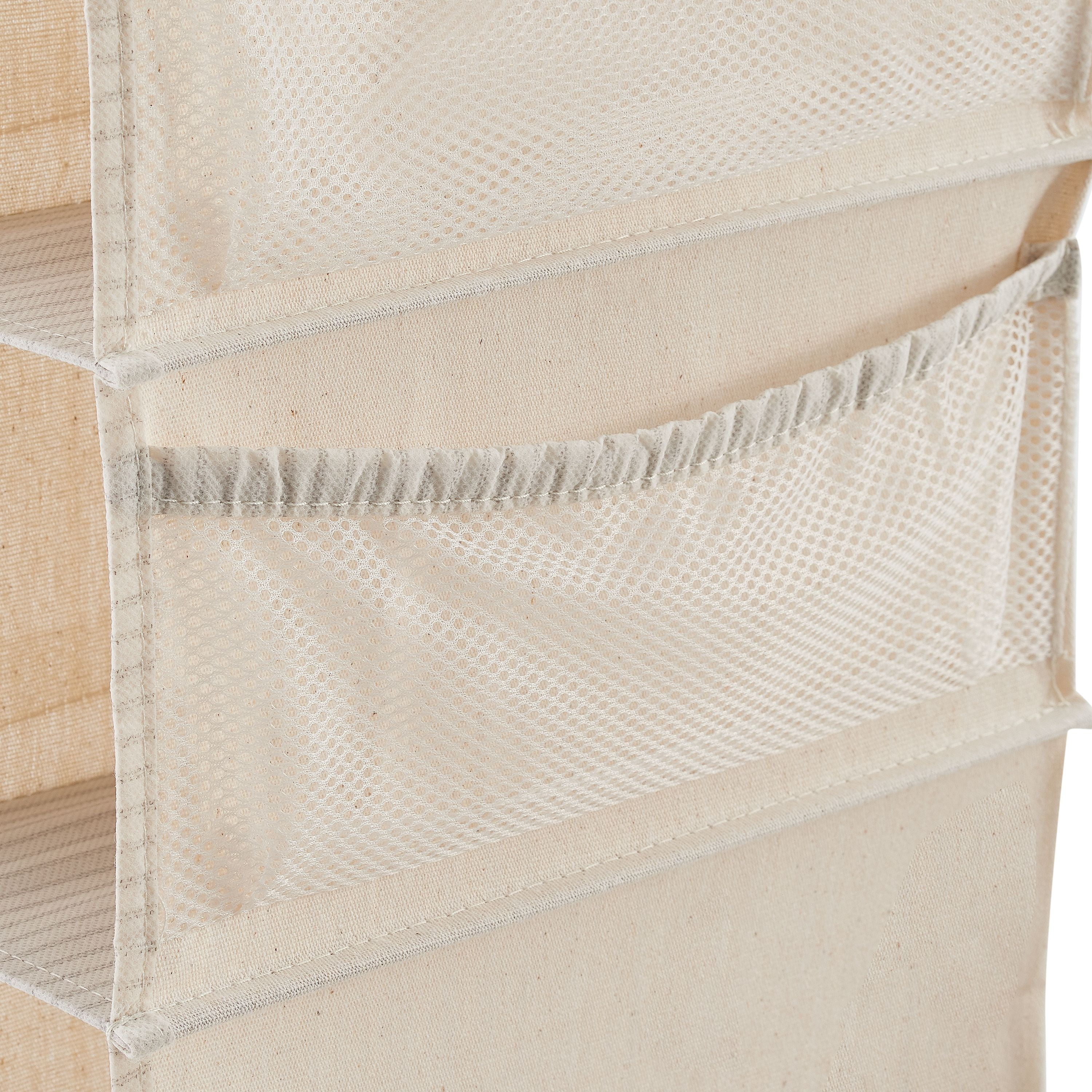 Mainstays Canvas Closet Organizer, 10 Shelf