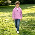 thumbnail image 6 of JAJAHO Cargo Hoodies For Kids Boys Quarter Zip Long Sleeve Hooded Sweatshirts With Zipper Pockets 5-16Y, 6 of 7
