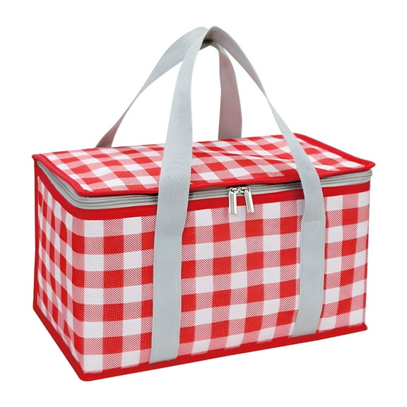 ACDANC Lunch Bag Insulated Thermal Food Carrier Insulated Casserole Carrier for Hot or Cold Food,Insulated Tote Bag for Potluck Cookouts Parties Picnic,Lasagna Lugger,2 Sturdy Handles