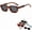 set2, variant on 6 - Pack Vintage Rectangle Frame Sunglasses for Men & Women with Uv406 Protection, Stylish Sunglasses with UV Protection