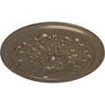 thumbnail image 3 of Ekena Millwork 12 3/4"OD x 7/8"P Legacy Acanthus Ceiling Medallion (Fits Canopies up to 3 1/2"), Hand-Painted Warm Silver, 3 of 8
