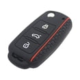 thumbnail image 1 of LOVIVER Silicone Voiture à Distance Couverture Veste de Protection pour Golf Noir Expression, 1 of 8