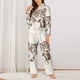 thumbnail image 2 of Balery Western Desert Cowboys3 Conjunto de Pijama con Estampado para Mujer, Conjunto de Dos Piezas con Manga Larga, Ropa de Dormir Suave con Bolsillos, Pijamas Cómodos-XX-Large, 2 of 7