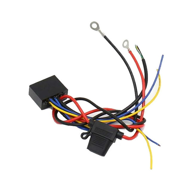 Speravity Manillar de motocicleta, interruptor de luz antiniebla, modificación de relé de Control de motocicleta, repuesto de piezas de repuesto para Accesorios para motos Relé Speravity VI018133-03B