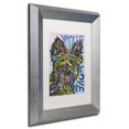 thumbnail image 3 of Trademark Fine Art 'Yorkie Luv' Canvas Art by Dean Russo, White Matte, Silver Frame, 3 of 4