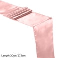 thumbnail image 6 of sunsanly Table Runner Long Rectangle Smooth Fabric Machine Washable Solid Color Party Table Runner Wedding Banquet Supplies, 6 of 8