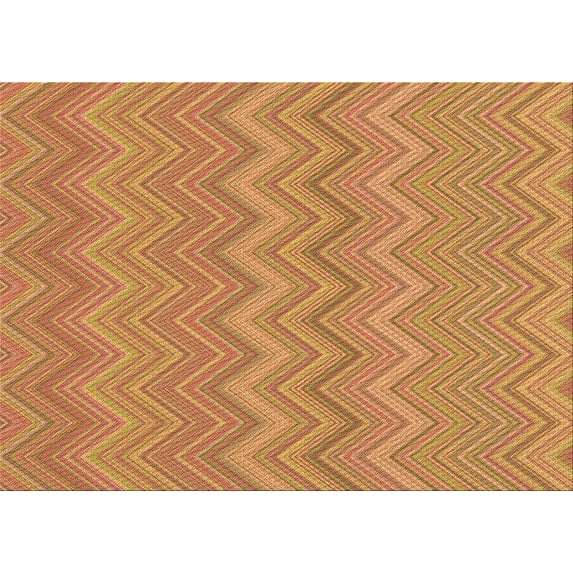 Ahgly Company Machine Washable Indoor Rectangle Transitional Orange Area Rugs, 2' x 4'