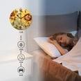 thumbnail image 4 of 14 Inch Wall Clock Battery Operated Silent Clock Decorative for Office, Kitchen, Outdoor, Living Room，Vintage Farm Sunflowers Print, 4 of 4
