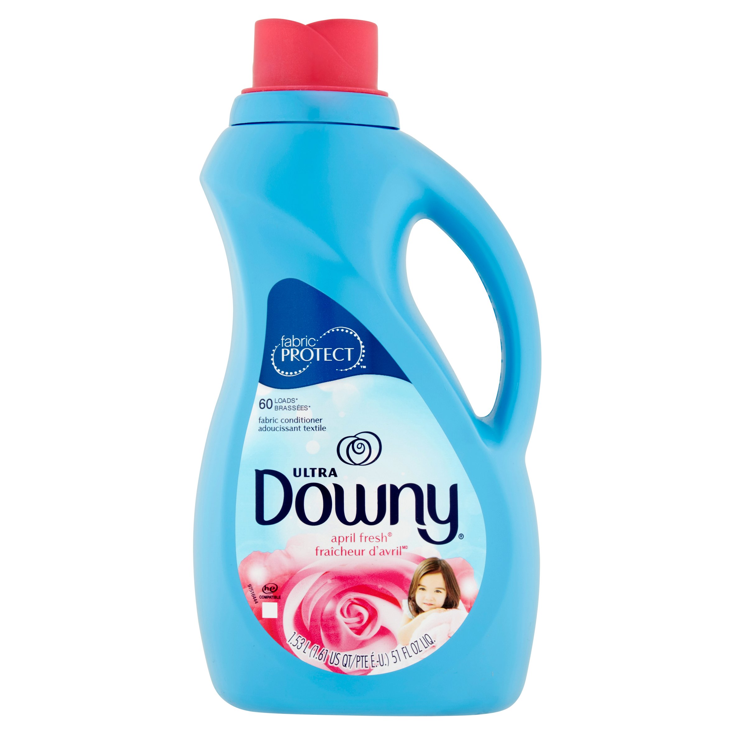 Ultra Downy April Fresh Liquid Fabric Softener, 51 Fl Oz - Walmart.com