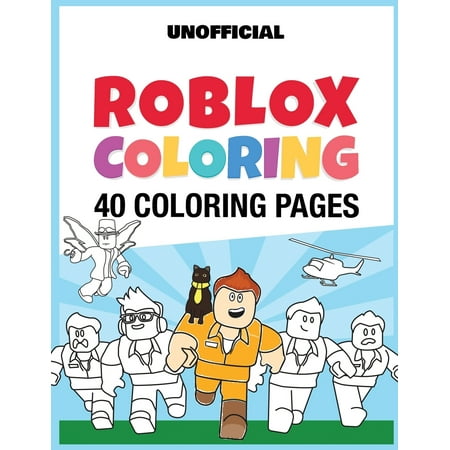 Roblox Coloring 40 Coloring Pages Paperback Walmart Com - topics matching all 9 new mad city codes new update 2f roblox
