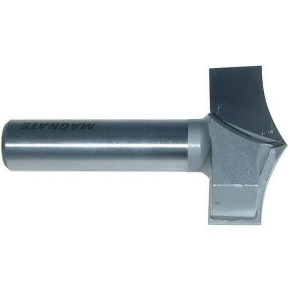 Magnate 7582 Rope Molding Router Bit - 1-1/2" Cutting Diameter, 2" Shank Length, 1/2" Shank Diameter, 1-19/32" Radius, 3/16" Profile Height