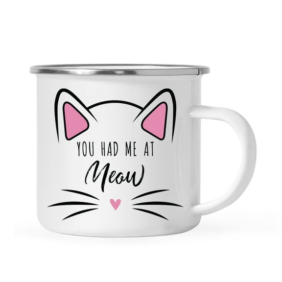 Koyal Wholesale Funny Cat Lover Campfire Coffee Mug, You Had Me At Meow