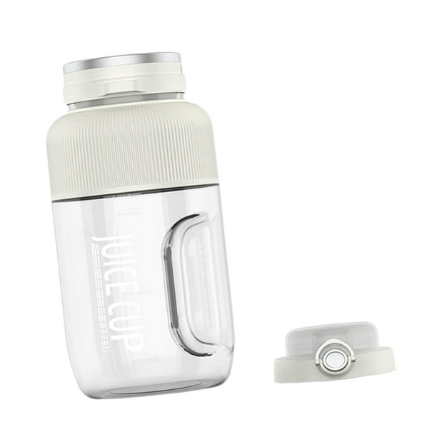 Exprimidor eléctrico de 1200 ml, licuadora de frutas, licuadora de viaje, tamaño personal Beige