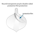 thumbnail image 3 of christmas clear baubles acrylic tree round hanging ornament xmas diy craft decor3#, 3 of 7