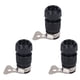 thumbnail image 1 of Adaptador de conector de grifo de 3 piezas, accesorios de manguera de agua para el hogar de acero inoxidable PP para lavado de autos en el jardín con abrazadera de 16 a 18 de diámetro exterior, 1 of 5