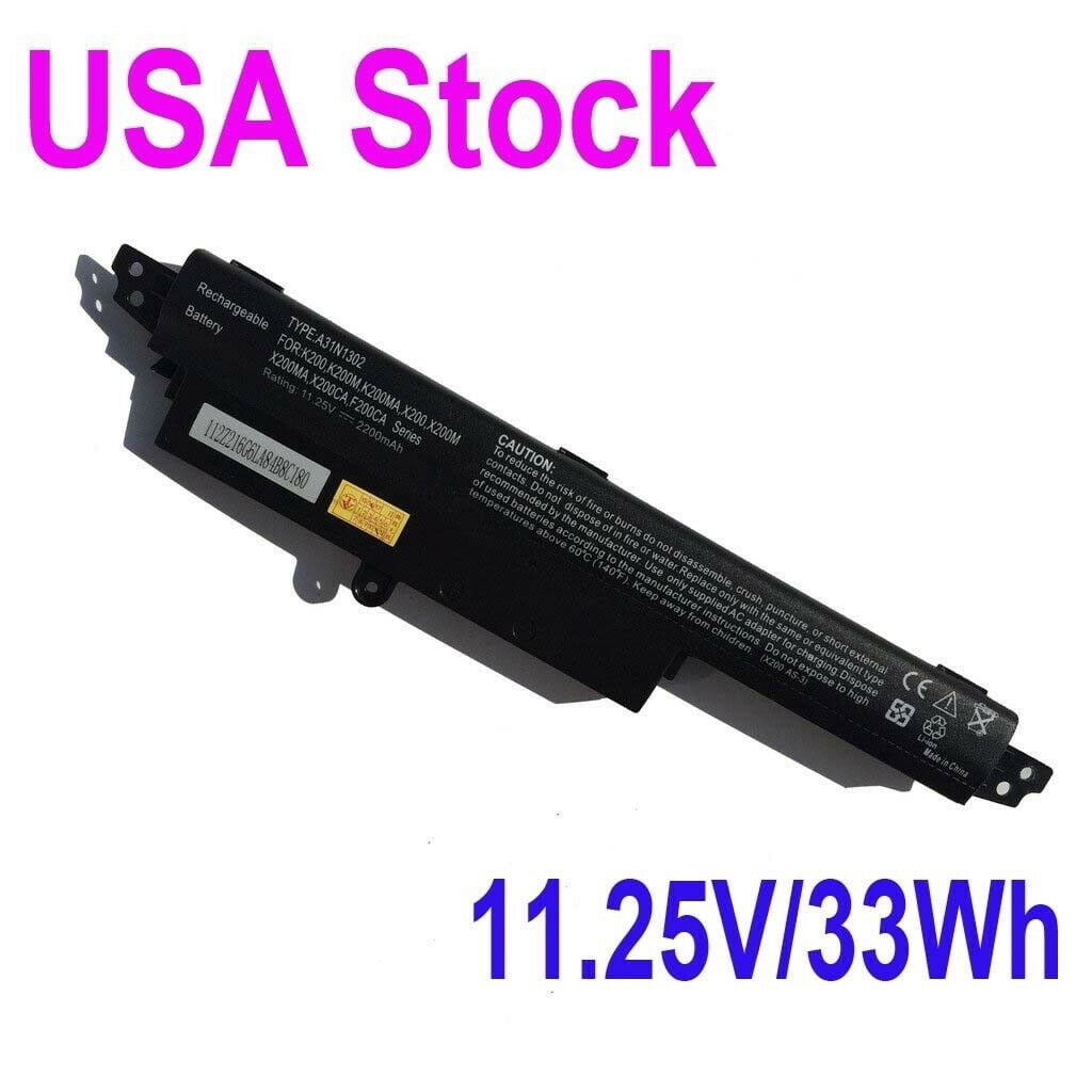 New Battery X200CA for Asus Vivobook X200M X200MA F200CA A3INI302 ...