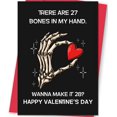 thumbnail image 1 of Tarjeta de San Valentín, uugtcard, gótica, divertido regalo para él, 1 of 6