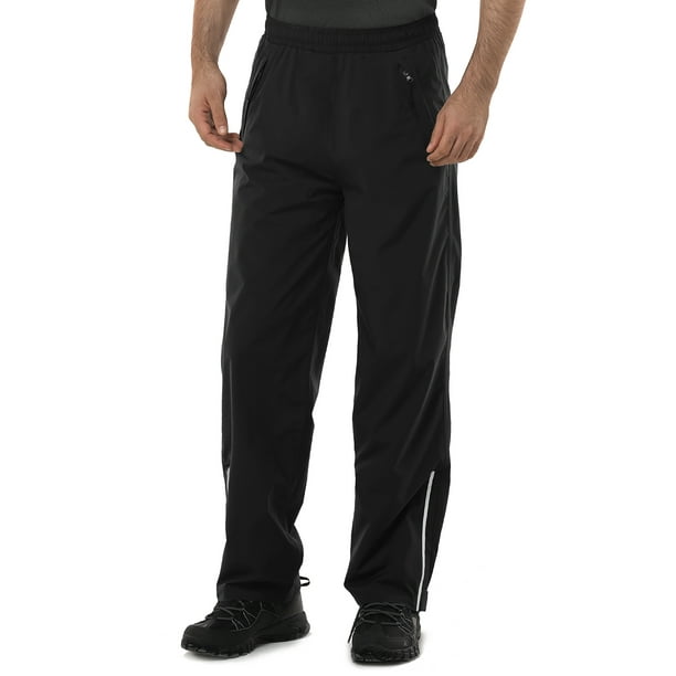 33,000ft Men's Rain Pants Breathable Lightweight Reflective Windproof