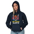 thumbnail image 4 of El Loco Gato Mexican Wrestler Cat Hoodie Sweatshirt Women Men Brisco Brands M, 4 of 6