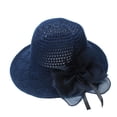 thumbnail image 4 of Tea Party Hats Easter Womens Summer Dress Hat Wide Leaf Flower Bridal Shower Hat Sun Hats Beach Hat, 4 of 5