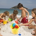 thumbnail image 4 of FELTECHELECTR 1 juego de juguetes de arena de playa de verano para exteriores, divertidos para niños., 4 of 7