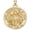 Yellow Gold, variant on PicturesOnGold.com Saint Bernadine of Siena Religious Medal Female Adult - 1/2 x 2/3 inch Size of Dime, Sterling Silver