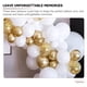 thumbnail image 4 of GOOHOCHY 100pcs White látex de 10 pulgadas Globos de fiesta Globos de bodas Kit para bodas para la fiesta temática blanca, 4 of 7