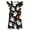 X142 Black, variant on Bysome Girls Dress Graphic Print Short Sleeve Crew Neck Dresses Halloween Comfortable Girls Dress Size 3-4 Years Black