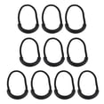 thumbnail image 4 of AMLESO 10 Pcs Clip de Tirette à Fermeture Éclair Robuste pour Vestes Valise - Noir, 4 of 8