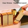 thumbnail image 4 of Vikakiooze Lipstick With Lid, 12 Spaces Or 8 Spaces Lipstick Organizer, Press Lift Lipstick Storage Box For Girls Women, 4 of 9