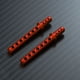 thumbnail image 3 of Vogacara 2x soporte de carcasa de cuerpo de aleación de aluminio para AXIAL 1/10 ROCK RACER 90026 Hop-ups pieza de mejora pieza de control Kits de construcción modelo Rojo, 3 of 5