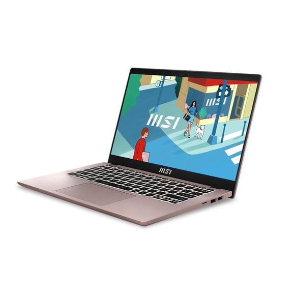 MSI Modern 14 C13M-606US 14" Ultra Thin and Light Professional Laptop Intel® Core™ i5-1335U Iris Xe 16GB 512GB NVMe SSD Win11