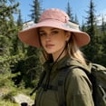 thumbnail image 6 of MOAOASPER Wide Brim Solar Fan Sun Hat For Men, Breathable UV Protection Cooling Cap, For Fishing Hiking Camping, Outdoor Summer Sun Hat, 6 of 6